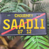 custom number plates